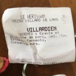 Liste d'ingrédients minimaliste