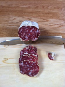 saucisson sec allégé carrefour