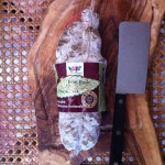 Saucisson artisanal petit bridé d'Ardèche Sauss de Terroirs 