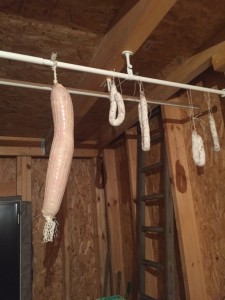 sechoir saucisson de lyon